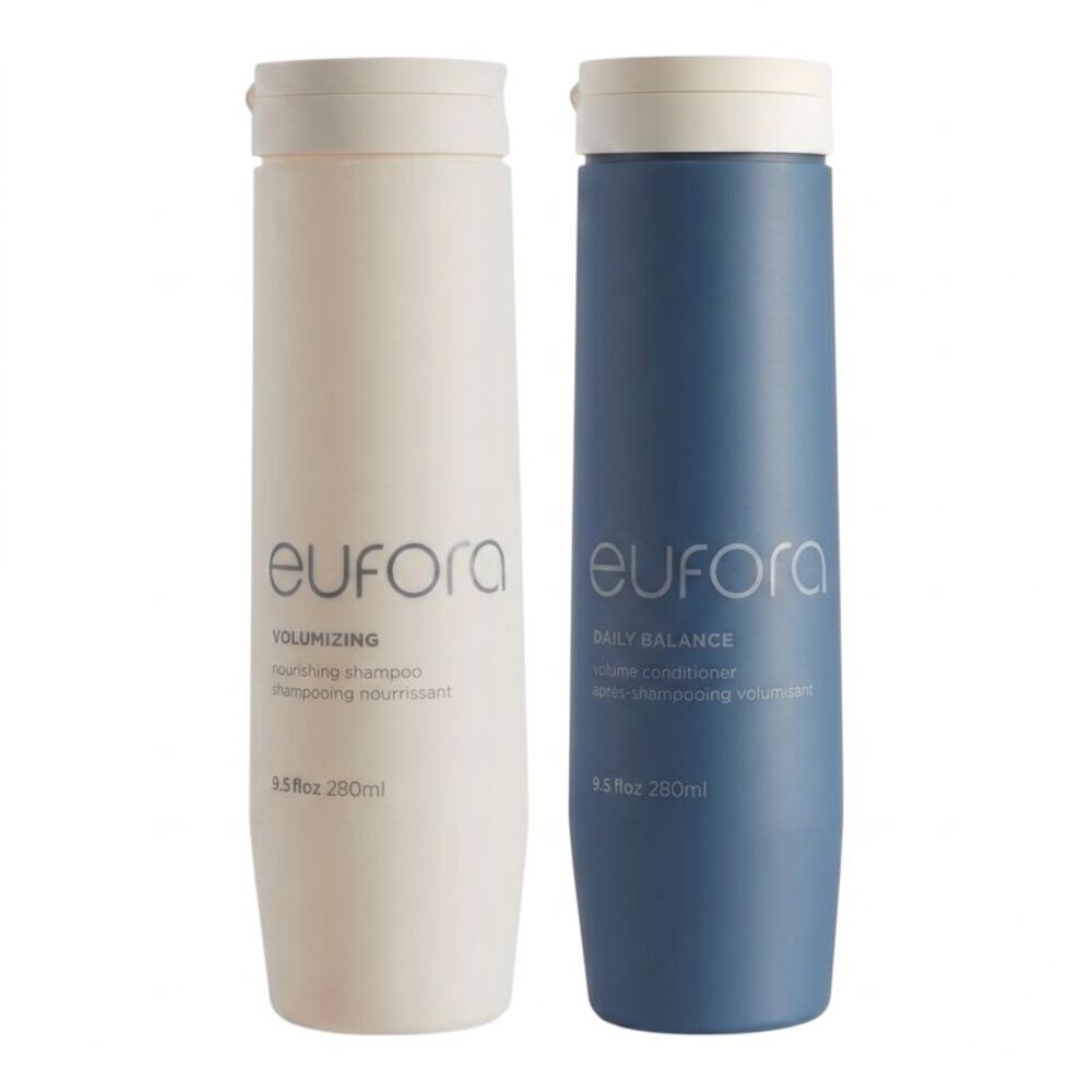 Eufora Volumizing Shampoo & Daily Balance Conditioner 9.5 Oz Set